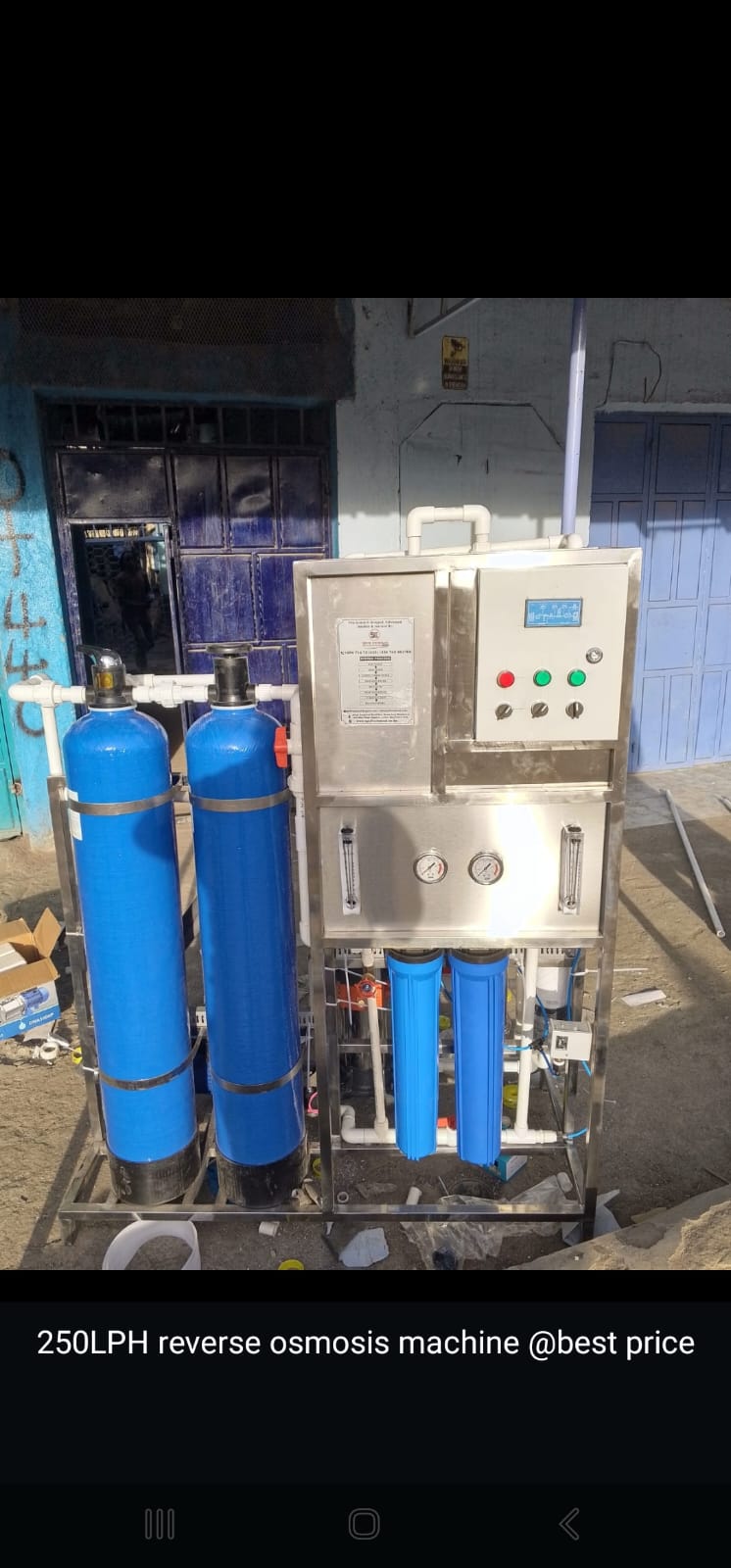 250 LPH REVERSE OSIMOSIS - Image 2